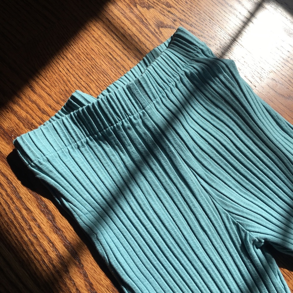 SIMON MILLER Ribbed Blue Alder Pants XS - Picture 3 of 5